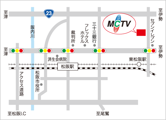 本社のマップ画像