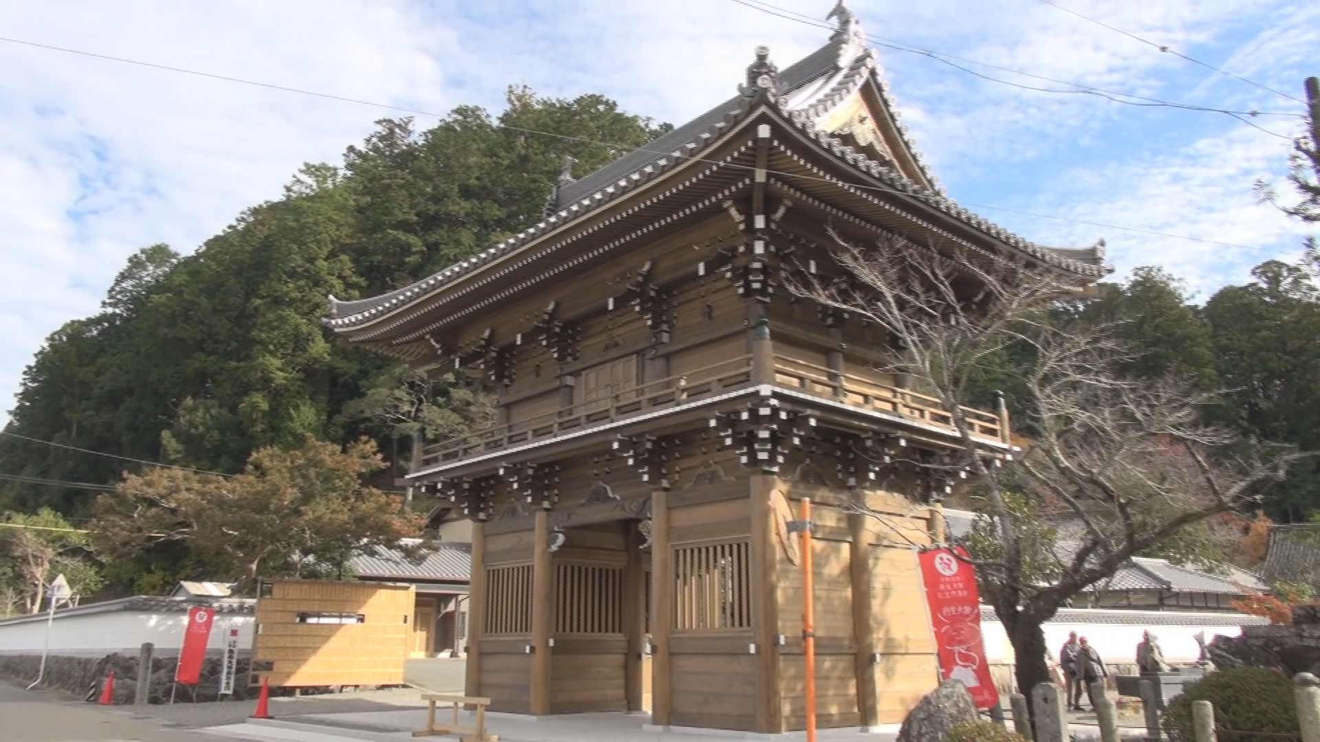 多気町丹生　丹生大師周辺の様子