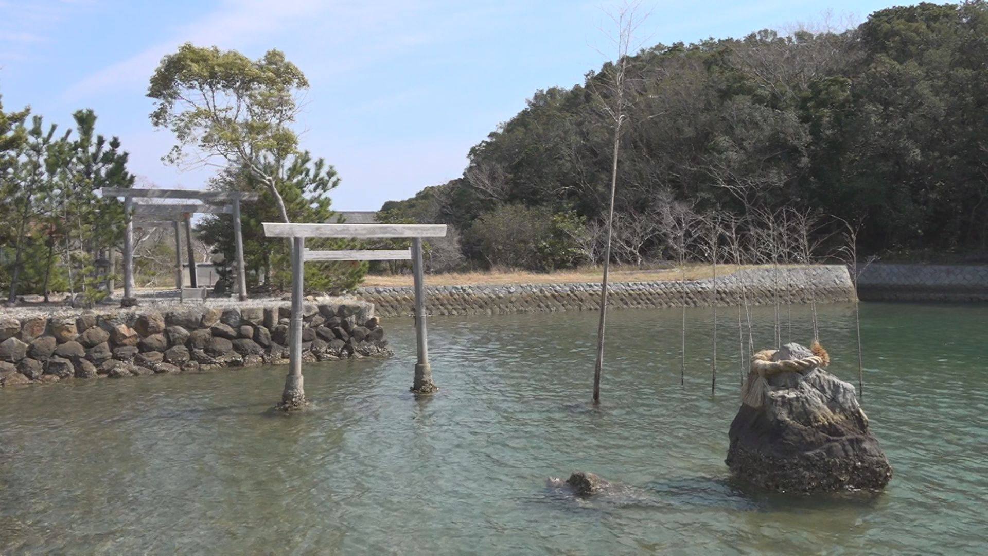 阿児町立神の様子