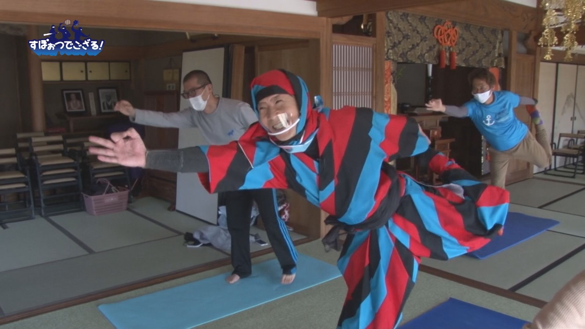 正傳寺　寺子屋ヨガ教室の様子