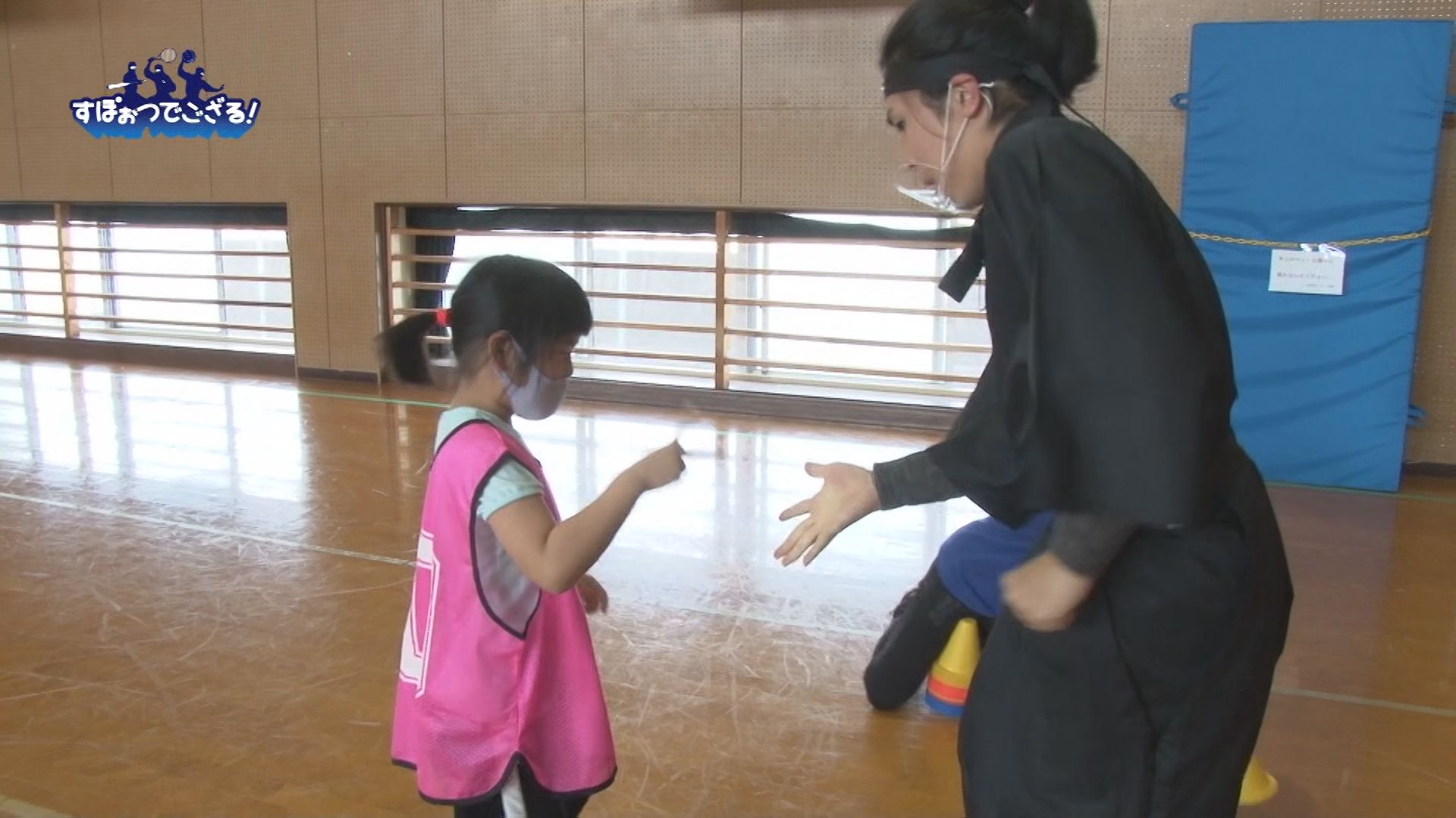 浜島スポーツクラブ 冬トレ教室の様子