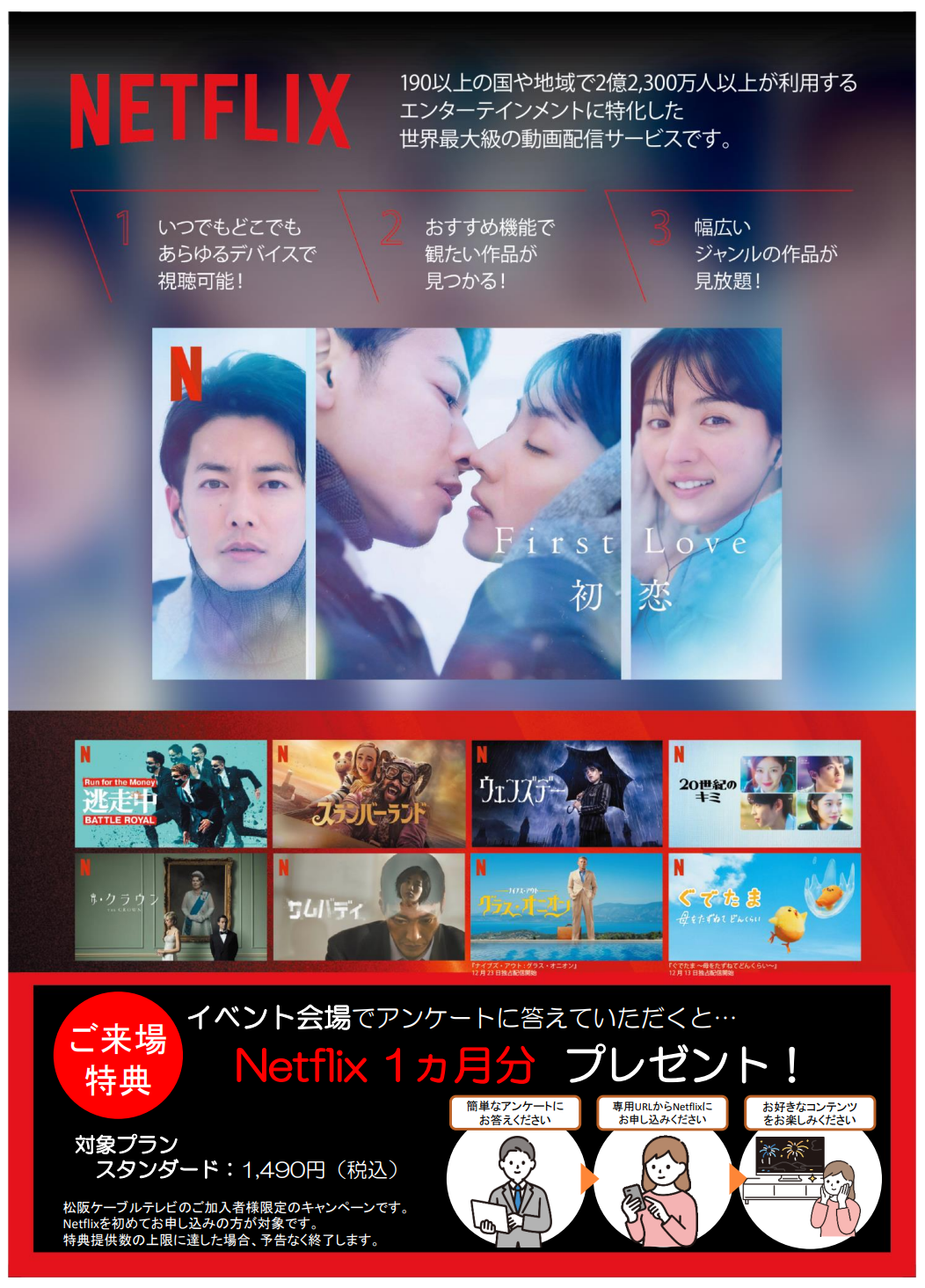 全国CATV局同時開催 Netflixキャンペーン × MCTVなんでも相談会