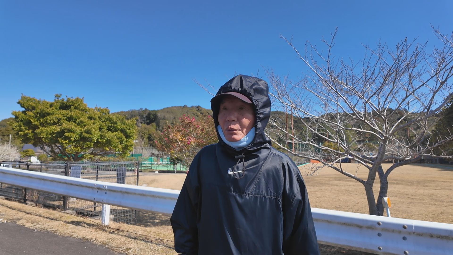 浜島町桧山路の様子