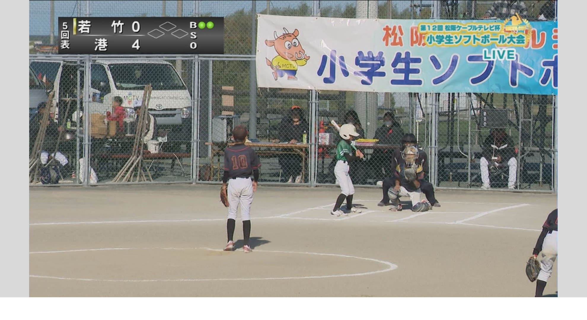 第13回松阪ケーブルテレビ杯 小学生ソフトボール大会決勝戦 生中継