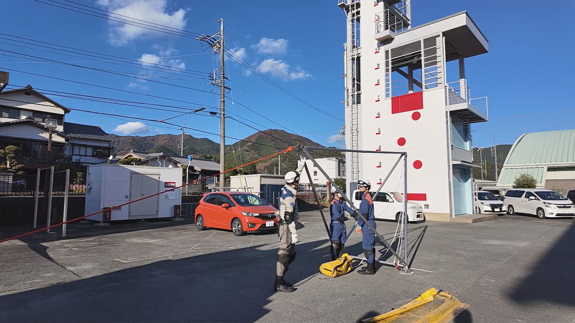 大台町 三瀬谷駅周辺の様子
