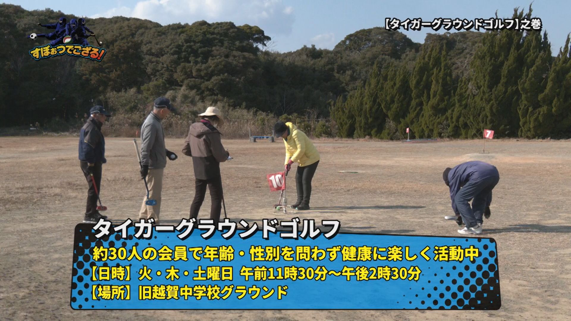 タイガーグラウンドゴルフの様子